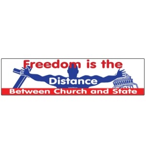 Freedom is the Distance - Sticker