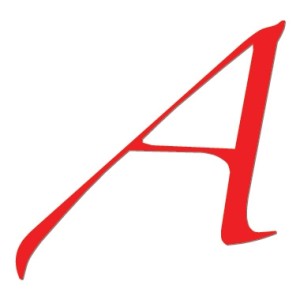 Scarlet 'A' Atheist Symbol - Vinyl Sticker